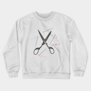 Cut and Sew Crewneck Sweatshirt